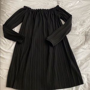 Black Off-shoulder Dress
